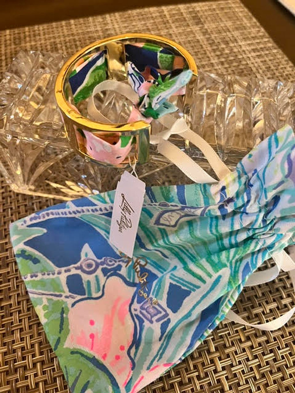 Lilly Pulitzer Scarf Bracelet