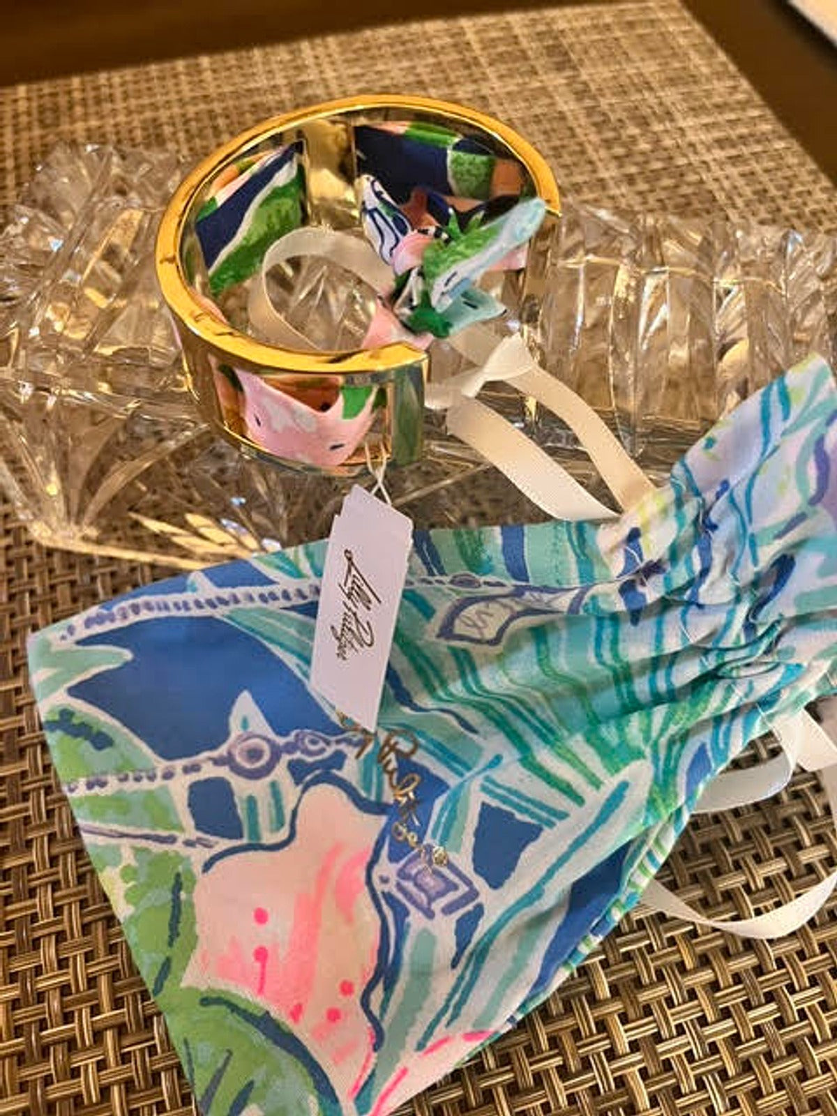 Lilly Pulitzer Scarf Bracelet
