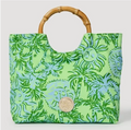 Lilly Pultizer Bamboo Handbag