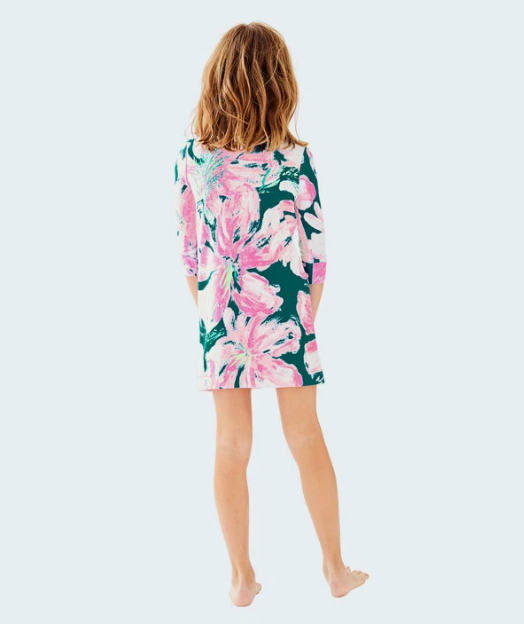 Lilly Pulitzer Girls UPF 50+Mini Sophie Dress - Size X-Large