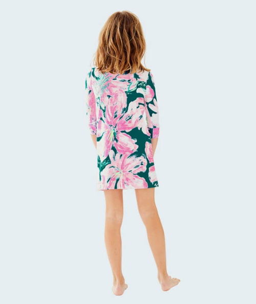 Lilly Pulitzer Girls UPF 50+Mini Sophie Dress - Size X-Large
