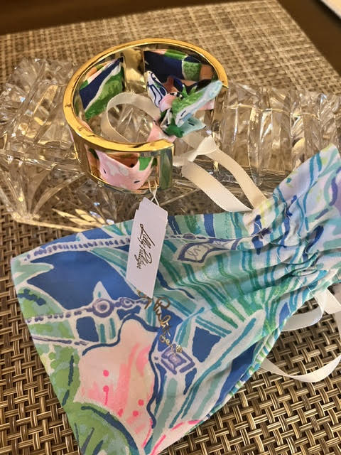 Lilly Pulitzer Scarf Bracelet