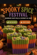 Spooky Spice Goat's Milk & Coconut Oil Soap