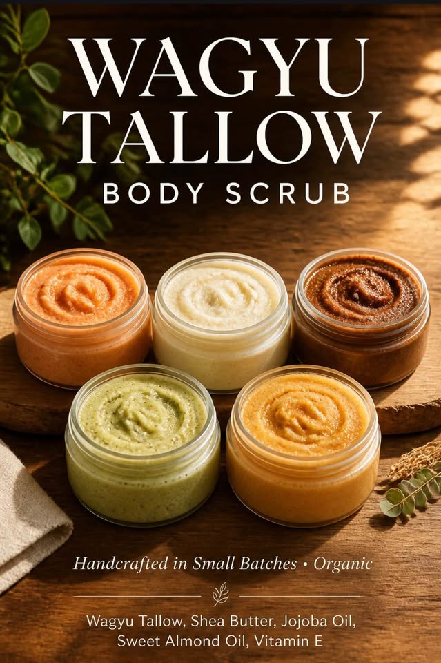 Wagyu Tallow Whipped Body Scrub
